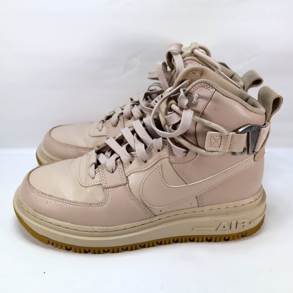 Womens Nike Air Force 1 Utility Fossil Stone 2.0 Trail Boot Snow DC3584 200 Sz 8 - Picture 5 of 9